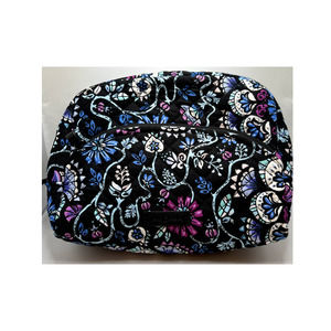 Vera Bradley Medium Cosmetic Bag Like New- Bramble Pattern